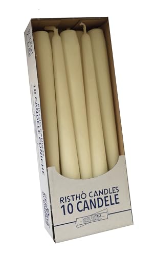Vela GIORGIO RESTHON Cónica para Candeeiro (Cera - 2.2x25cm) Cereria Di Giorgio - Velas - cera, 2.2x25cm, conica