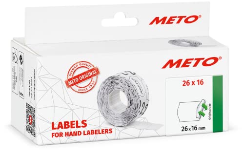 Etiquetas para Impressão METO 26X16mm Branco Meto - Etiquetas e tags - impressão, 26x16mm, branco