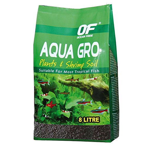 Substrato para Aquário para Peixes OCEAN FREE Aqua Gro Preto 6Kg Ocean Free - Areia e substratos para aquário - substrato, aquário, peixes, ocean free, aqua gro preto, 6kg