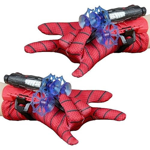 Luvas DISFRAZZES Original Cup® Luva Lança Spiderman (Tam: Tamanho Único) Original Cup - Roupa - lançador, ventosa, super herói, Spiderman