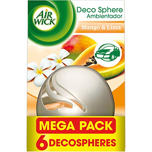Ambientador AIR WICK Desodorante Deco Pack 6 (Mango e Limão) Air Wick - Aromatizadores de ambiente - desodorizante, mango, limão