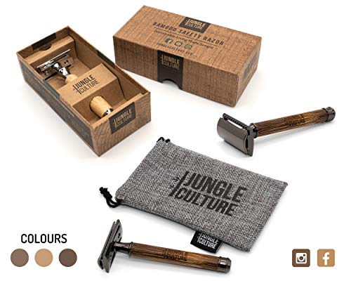 Máquina de Barbear JUNGLE CULTURE Bamboo Jungle Culture - Lâminas e navalhas de barbear - bamboo, barbear