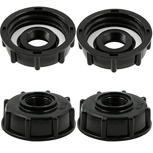 Adaptador para mangueira de água IBC (Jardinagem) fuxunamz - Tampas e plugs de tubos - adaptador, mangueira, água, universal, rosca grossa