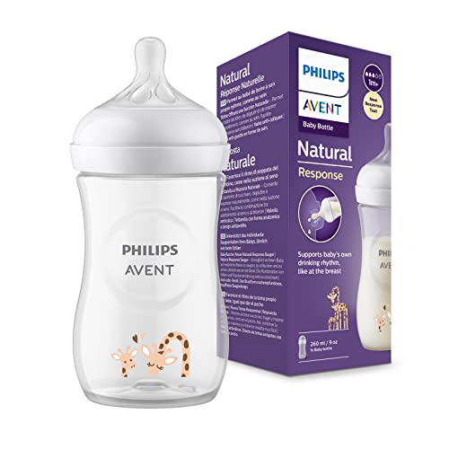 Biberão PHILIPS AVENT Natural Response (0-6 meses) Philips Consumer Lifestyle B.V. - Biberões - 0-6 meses, natural, libertação de leite, respiração