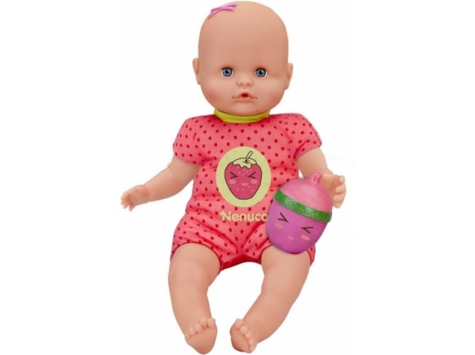 Boneca FAMOSA Nenuco bebé com biberão sonajero e pijama rosa Nenuco - Bonecas - boneca, famosa, nenuco, bebé, biberão sonajero, pijama rosa