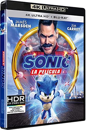 Blu-Ray Pack Sonic The Hedgehog + Sonic: La Película (Edição em Espanhol) PARAMOUNT PICTURES - Dvds e vídeos - blu-ray, pack, sonic the hedgehog, la película