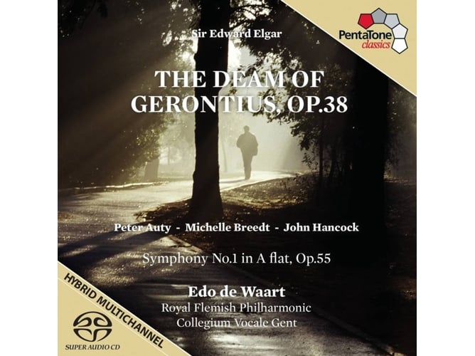 CD Elgar/Barbirolli - The Dream Of Gerontius (1 CDs) Pentatone - Cds de música - elgar, barbirolli, the dream of gerontius, cd