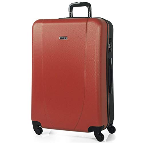 Mala de Viagem Grande ITACA Abs Extensível (Cabine - 75 L) ITACA - Malas - abs, 75 litros, extensível, preta
