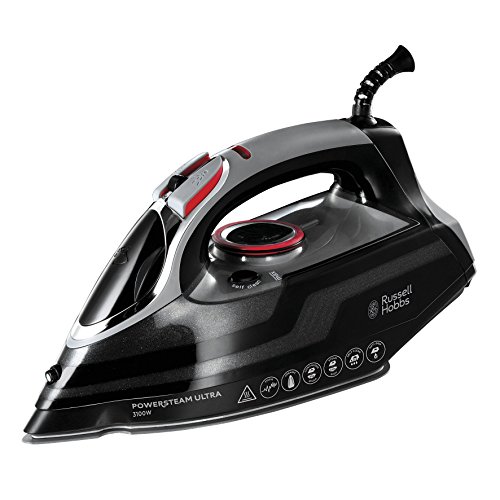 Ferro com Caldeira RUSSELL HOBBS Power Steam Ultra Iron Russell Hobbs - Ferros de engomar - 3100 w, 350 ml, vapor vertical, cabo 3m