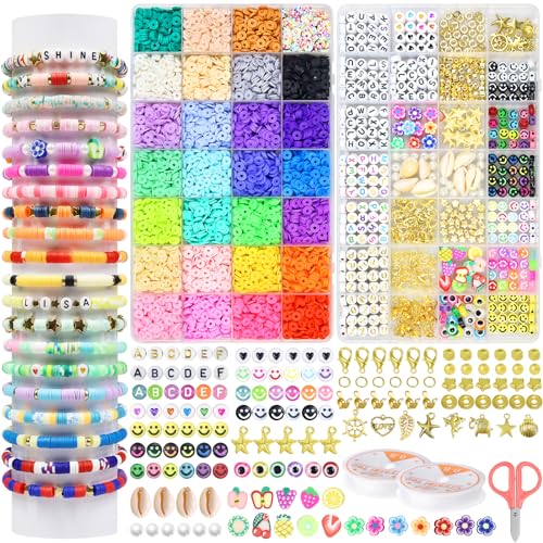 Kit de bijuteria MYTOVOSN 7206Pcs (28 cores) Mytovosn - Enfeites e acabamentos - kit bijuteria, mytovosn, 7206pcs, 28 cores