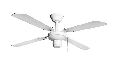 Ventilador de techo Orbegozo CF 03105 B | 50W | Negro (Ventilation) Orbegozo - Ventiladores de teto - 4 palas, 3 velocidades, 50W, 105 cm