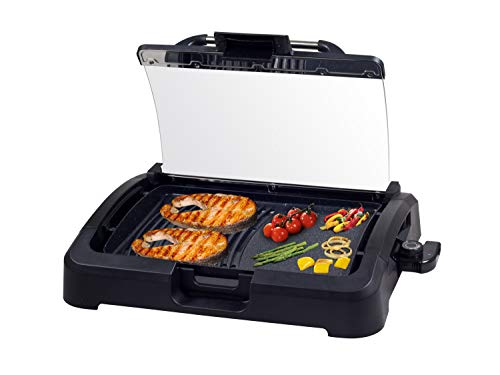 Grelhador de Placas BEPER 90.871 (2200 W) Beper - Torradeiras e grelhadores - 2200 W, preto, antideslizante