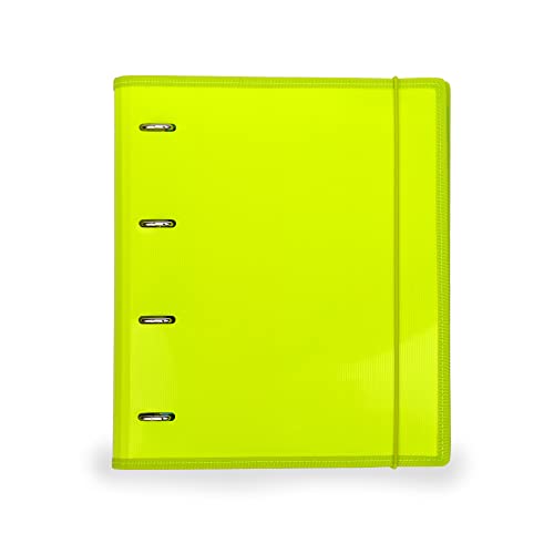 Dossier A4 LUXEPAPER Fluo Amarelo (A4 - Capacidade: 200 folhas) Fraga Import - Pastas de arquivo - a4, 200 folhas, fluo amarelo, 80g/m