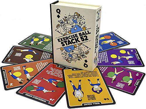 Brinquedo educativo para crianças STACK PLAY 52 cards of exercise ball games Stack 52 - Jogos - brinquedo, educativo, crianças, exercício, bolinhas