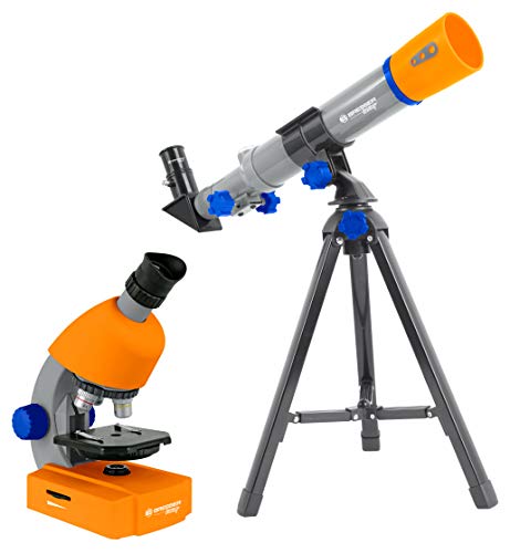 Conjunto de Telescópio e Microscópio BRESSER 7000000 Bresser - Conjuntos de ciência e exploração - telescópio, microscópio, conjunto