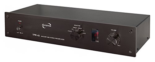 Amplificador de Áudio DYNAVOX TPR-43 Preto Dynavox - Componentes de áudio - preto, 20 w, potência
