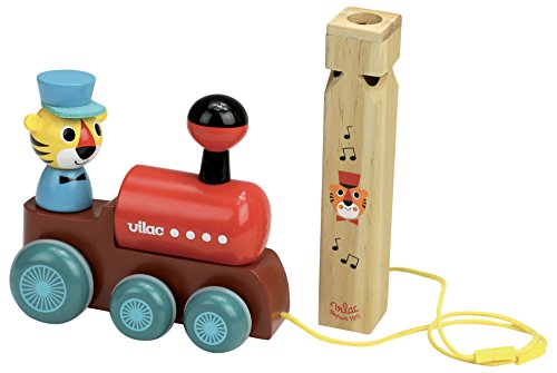 Brinquedo de Tracção VILAC 1000000017 (1 anos) VILAC - Brinquedos de empurrar e puxar - tracção, 1 ano, madeira, segurança