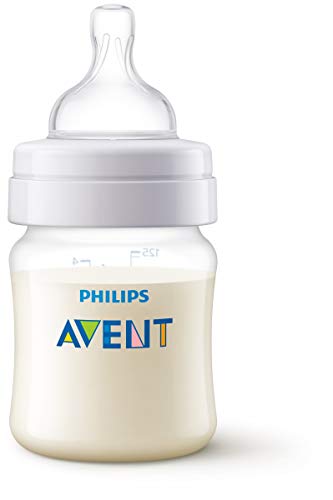Biberão PHILIPS AVENT (125ml) Transparente PHILIPS AVENT - Biberões - 125ml, anti-colic, ultrasoft, design fácil
