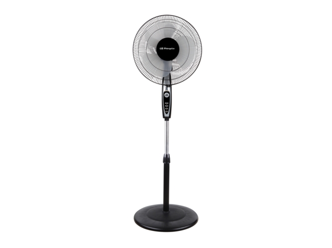 Ventilador de Pie ORBEGOZO SF-0148 (3 Velocidades - 50W) Orbegozo - Ventoinhas de mesa e de pedestal - 3 velocidades, 50W, altura ajustável, cabeça oscilante