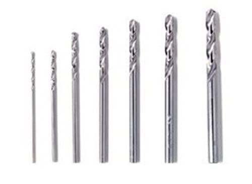 Conjunto de Brocas DREMEL 628 (7 peças) Dremel - Acessórios para brocas e parafusadeiras - madeira, metais macios, 7 peças, 0,8-3,2 mm