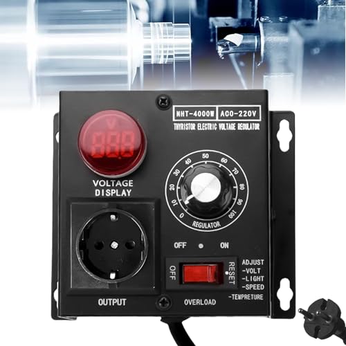 Reguladores de Voltagem SCR, AC 230V 4000W Leikurvo - Termopares e termopilhas - SCR, AC 230V, 4000w