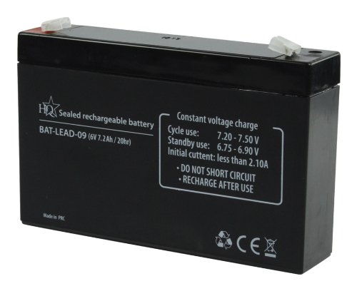 Bateria Recarregável H.Koenig BAT-LEAD-09 HQ - Baterias - bateria recarregável, nimh, 1200 mAh, universal, 9V