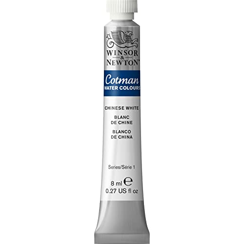 Guache WINSOR & NEWTON Cotman (8ml - Branco) Winsor & Newton - Tinta - tintas artísticas, capacidade de cobertura, papel watercolor