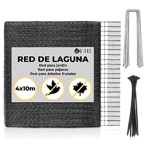 Rede Antimosquitos UIKOS (Preto - 10 x 4 m) BranMic Products - Gaiolas e suportes para plantas - 10 m, preto, polipropileno