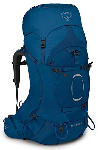 Mochilas OSPREY Aether (65 L - Preto, Azul) Osprey Europe - Mochilas - 6,5L, preto, azul