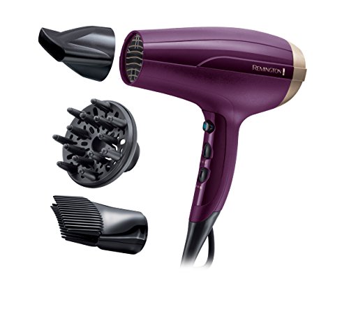 Secador de Cabelo REMINGTON D5219 (2300 W - 3 Níveis de temperatura) Remington - Secadores de cabelo - 2300 w, temperatura ajustável, 3 níveis