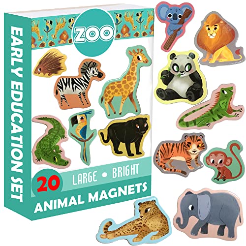 Brinquedo de Trabalhos Manuais MAGDUM 20 Peças Zoo (Idade Mínima: 3) MAGDUM - Brinquedos - brinquedo, trabalhos manuais, 20 peças, zoo, idade mínima: 3