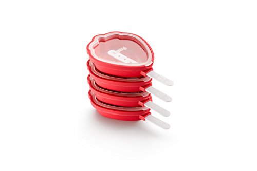 Formas para Gelado LÉKUÉ Silicone Pack 4 Uts Lékué - Formas de cozinha - silicone, lavável, temperatura alta