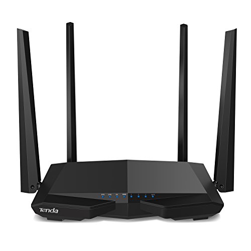 Tenda Ac9 Router Sem Fios Gigabit Ethernet Dual-Band 2.4 Ghz / 5 Ghz Preto Tenda - Pontes e roteadores - sem fios, gigabit ethernet, dual-band, 2.4 ghz, 5 ghz