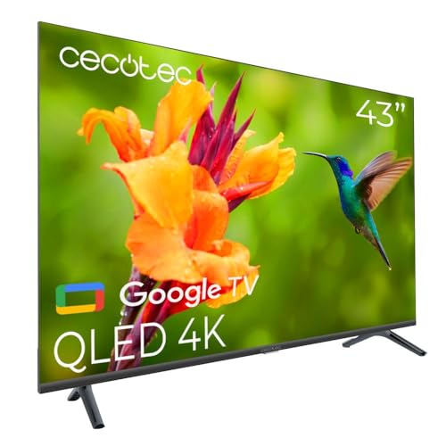 TV CECOTEC Smart-TV QLED UHD (4K - 43'' - 109 cm) Cecotec - Televisores - tv, cecotec, smart tv, qled, uhd, 4k