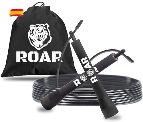 Rope de Corrida ROAR CROSSFIT (Preto - 3.5x1.2cm) Roar - Cordas de saltar - crossfit, preto, 3.5x1.2cm