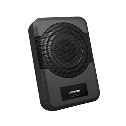 Alpine Pwe-S8 Coluna Auto Subwoofer Preto 120 W Alpine - Subwoofers para veículos a motor - 20 cm, 240 W, 120 W, 4 O