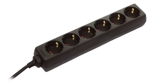 Extensão Elétrica SCHWABE 11612 | Preto (Electricidade e Domótica) as - Schwabe - Fios e cabos elétricos - extensão elétrica, preto, electricidade, domótica