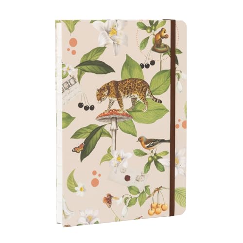 Caderno KOKONOTE Jungle Bliss (A5 - 14.8x21cm) Kokonote - Cadernos e bloco de notas - A5, 14.8x21cm, design único