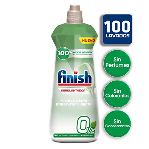 Líquido de Lava-Louças FINISH 0% Brilho (400 ml) Finish - Agentes de enxágue - brilho, 0, 400 ml