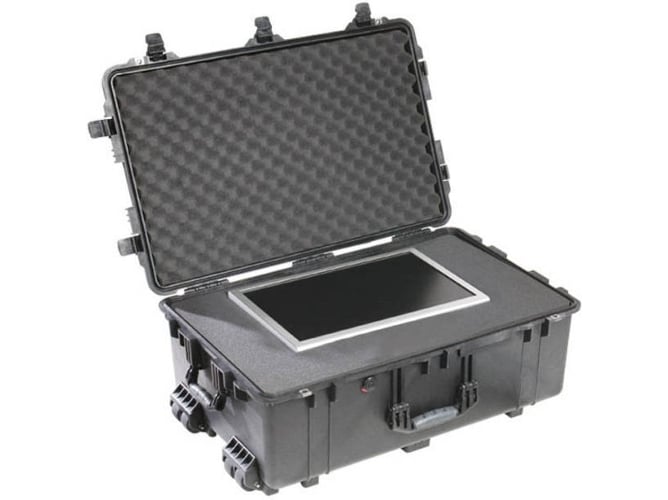Caixa de Transporte PELETON 1650 Flight Case with Foam Peli - Peças e acessórios para câmeras - transporte, foam, caixa