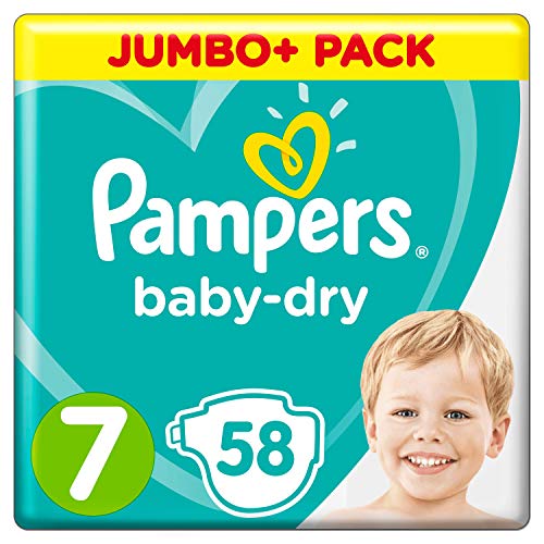 Fraldas PAMPERS Baby Dry (Tam. 3-4) (Caixa de 56 Fraldas) Procter & Gamble - Fraldas - fraldas, pampers, baby dry, tam 3-4, caixa 56 fraldas