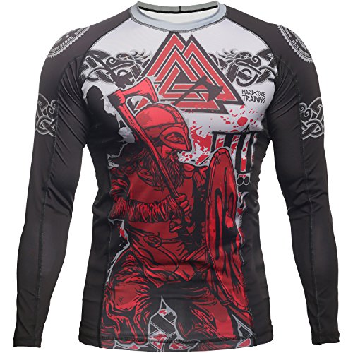 Rash Guard para Homem HARDCORE TRAINING Viking Multicor para Crossfit (XL) Hardcore Training - Rash guards e camisetas de natação - rash guard, homem, crossfit, viking