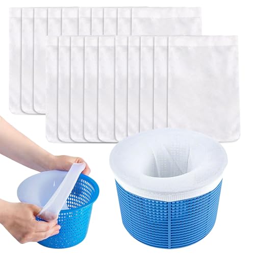 Filtros de skimmer 20 peças 20 unidades JIEBAO JIEBAO - Meias Comuns - nylon, piscina, spas, banheira hidro