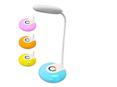 Luz de Mesa Led Rgb 3 W 180 Lm 6400 K com Bateria Recarregável 1000 Mah EDM - Luminárias Decorativas - rgb, 3 W, 180 lm, 6400 k, bateria recarregável