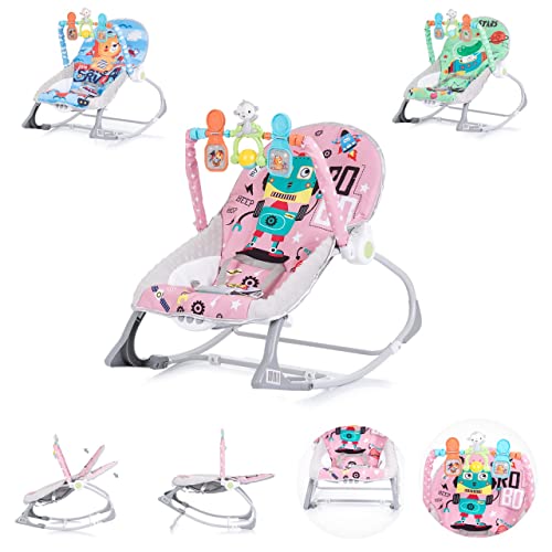 Baby Spa Hammock Musical 30cm Rosa (Recondicionado Como Novo) Chipolino - Móveis para bebês e crianças pequenas - 30cm, rosa, arnes, segurança