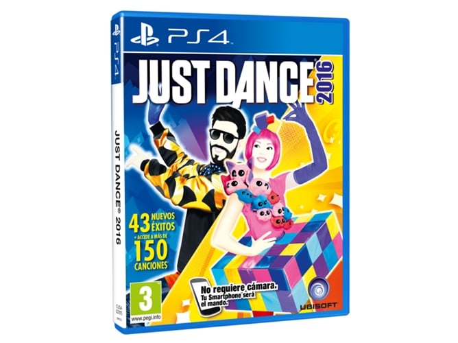 Jogo PS4 Just Dance 2016 (Música - En Español - Modo: Multijugador) Ubisoft - Software de jogos de vídeo - ps4, música, multijugador
