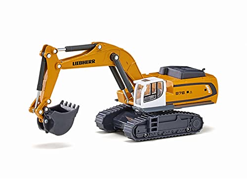 Veículo SIKU Escavadora Hidráulica Liebherr SIKU - Modelos em escala - escavadora hidráulica, liebherr, 6.9 cm, rodas de banda