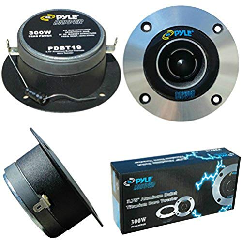 Colunas PYLE PHBT19 (2 Un - 150 W - Preto) PYLE - Componentes e kits para alto-falantes - 150 W, preto, com fios