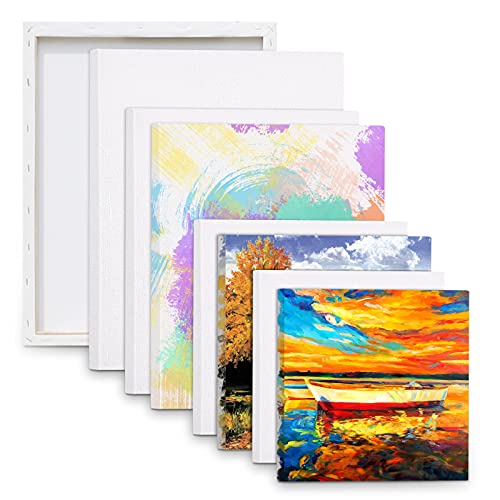 Conjunto de 8 Painéis DIDUDE (Branco - 40 x 30 cm) DIDUDE - Materiais de arte e artesanato - 8 painéis, branco, algodão puro