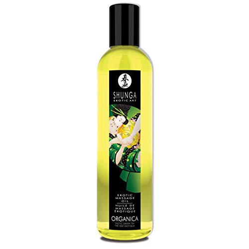 Óleo Corporal SHUNGA Exotic Green Tea (250 ml) Shunga - Cuidados com a pele - corporal, 250 ml, green tea